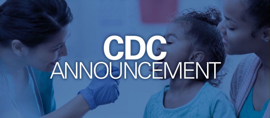 CDC announcement