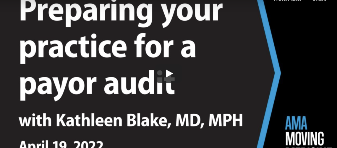 Preparing your practice for an audit