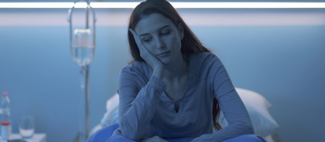 sad-lonely-woman-in-the-hospital-at-night